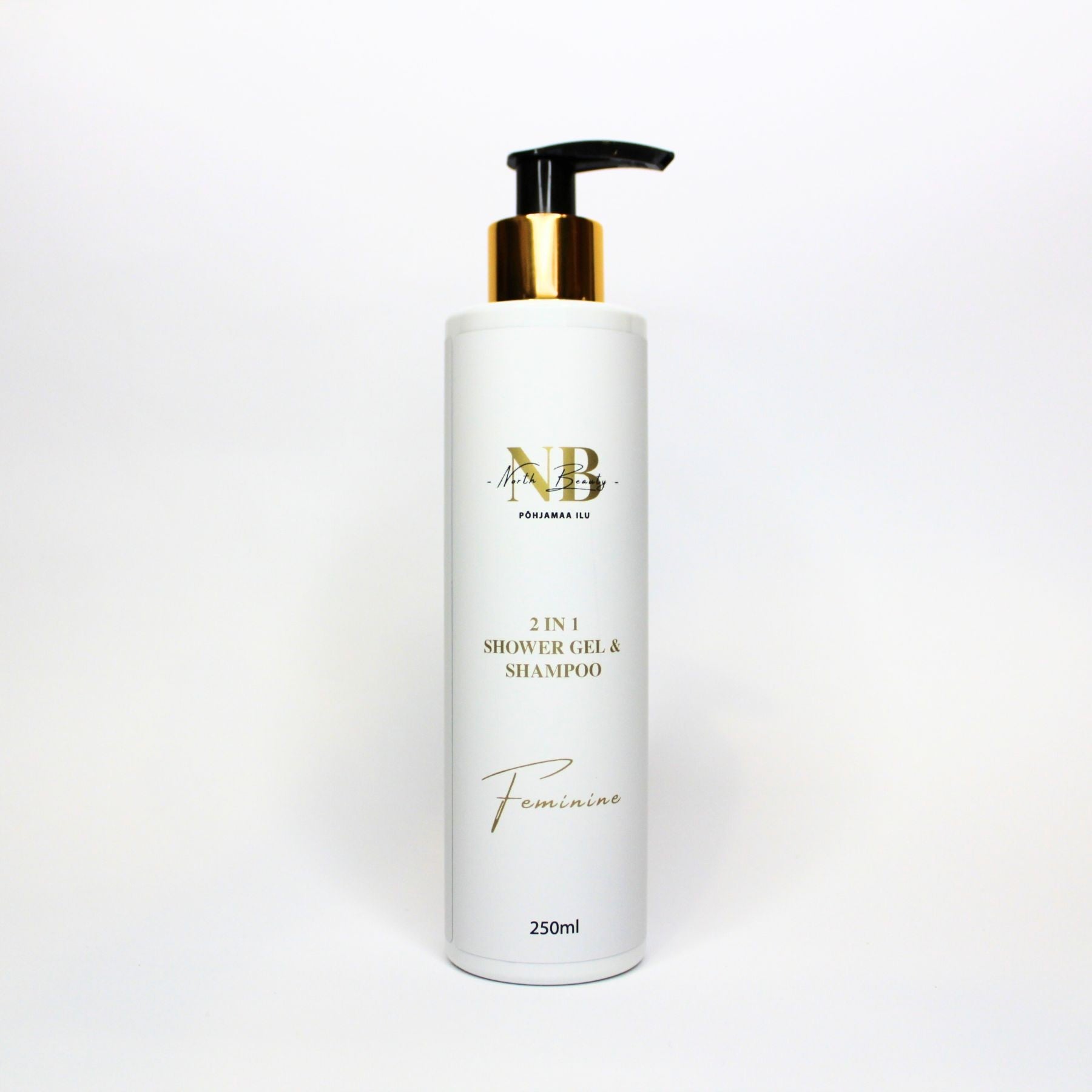 2-in-1 Shower Gel & Shampoo for Women, 250ml