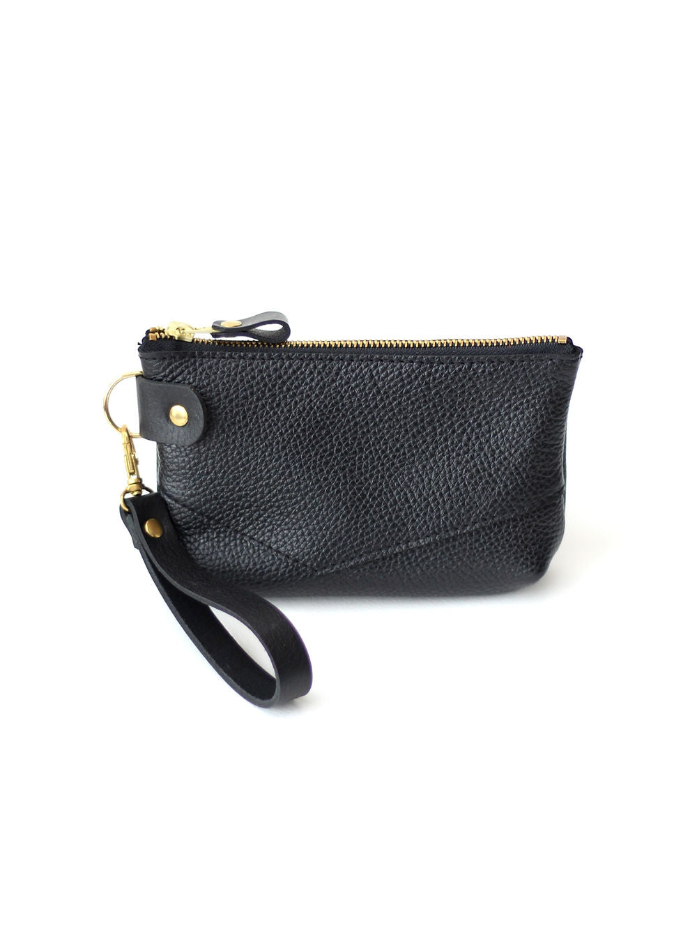 POUCH Wallet - Black with Golden details
