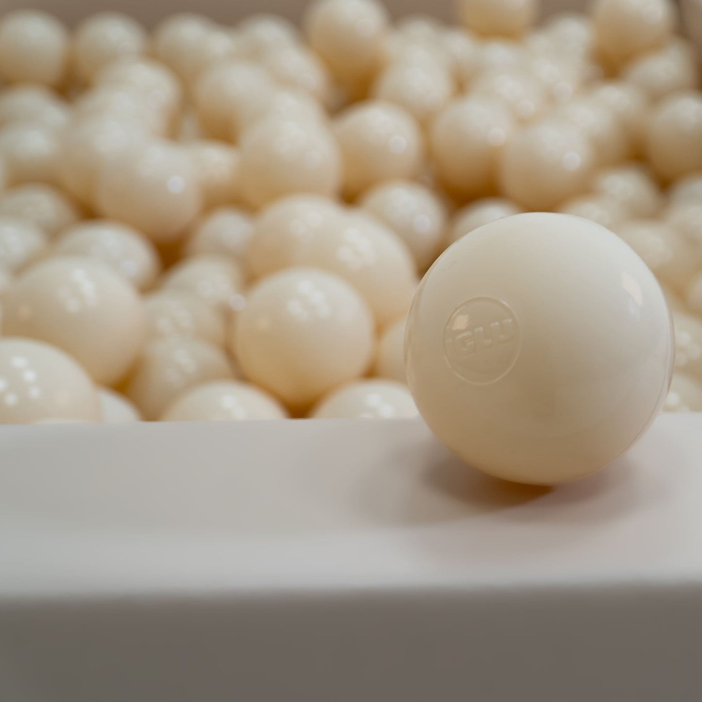 Beige Ball Pit Balls (Large, 7cm, 500pcs)