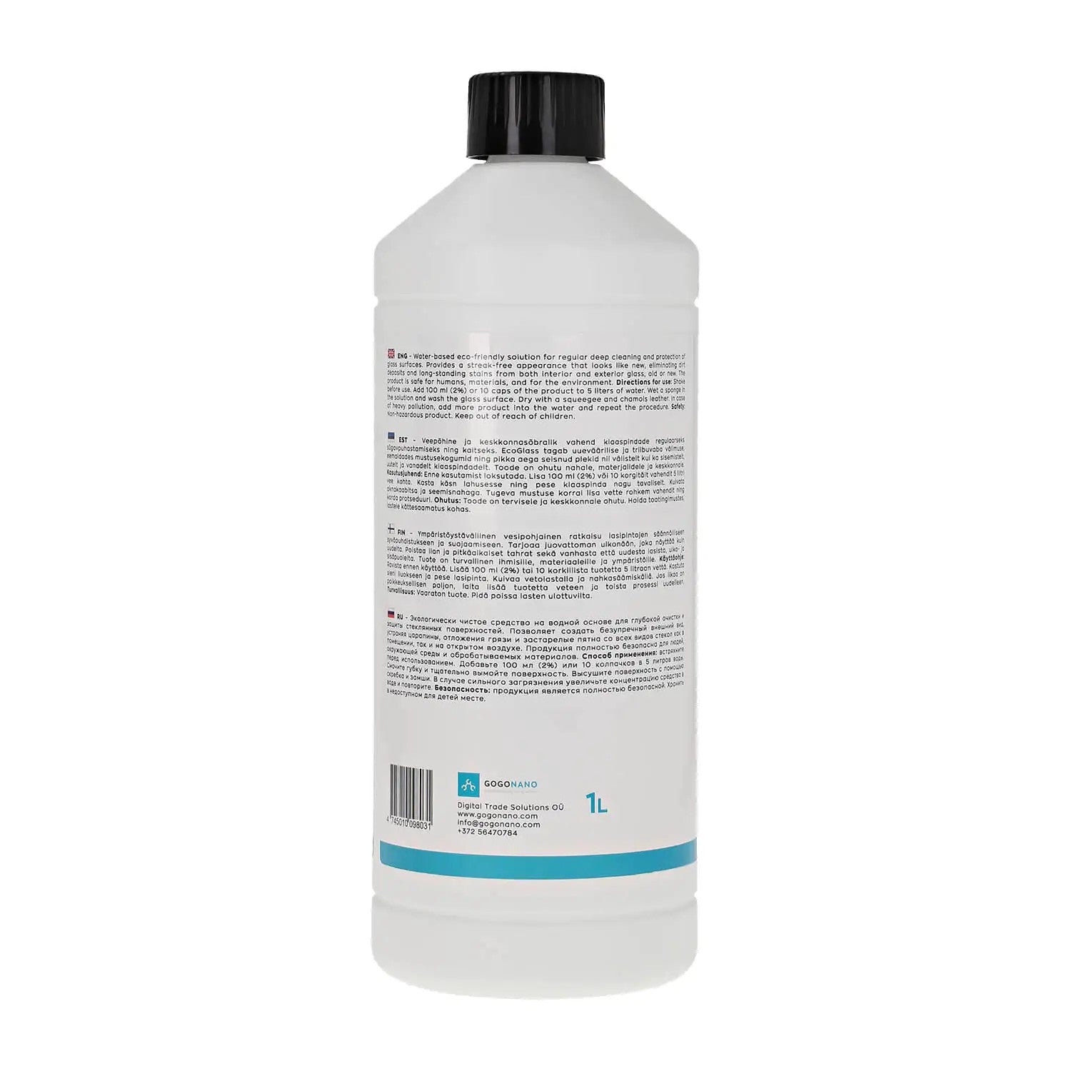 Advanced Window Cleaner EcoGlass, 1L