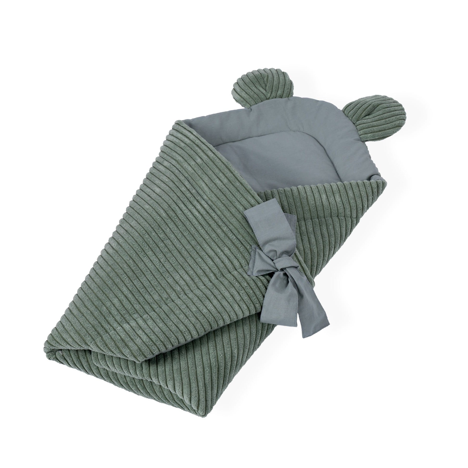 Baby Swaddle Wrap for Sleeping and Cuddling – Olive Green