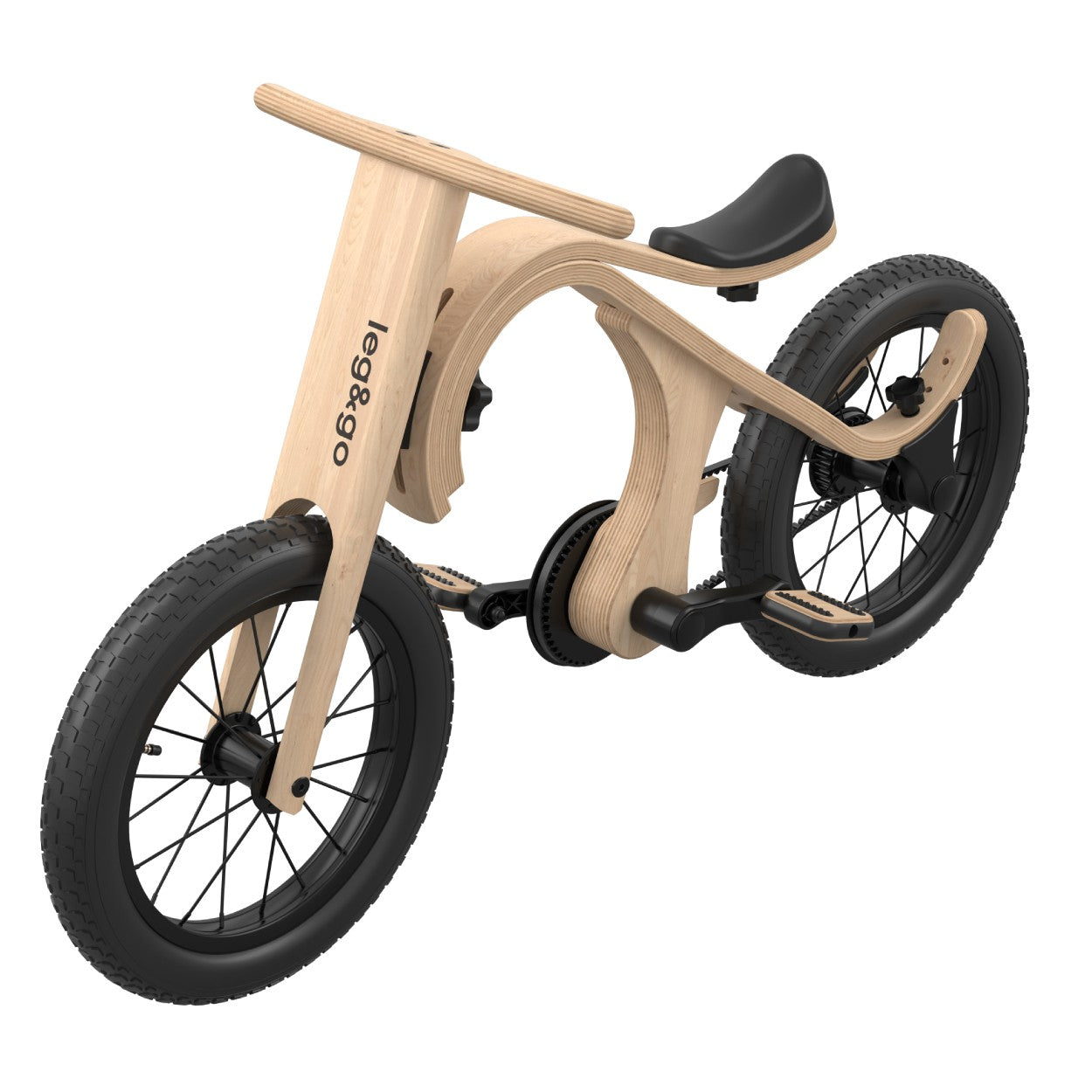 Pedals Add-on for the leg&go Balance Bike 3in1