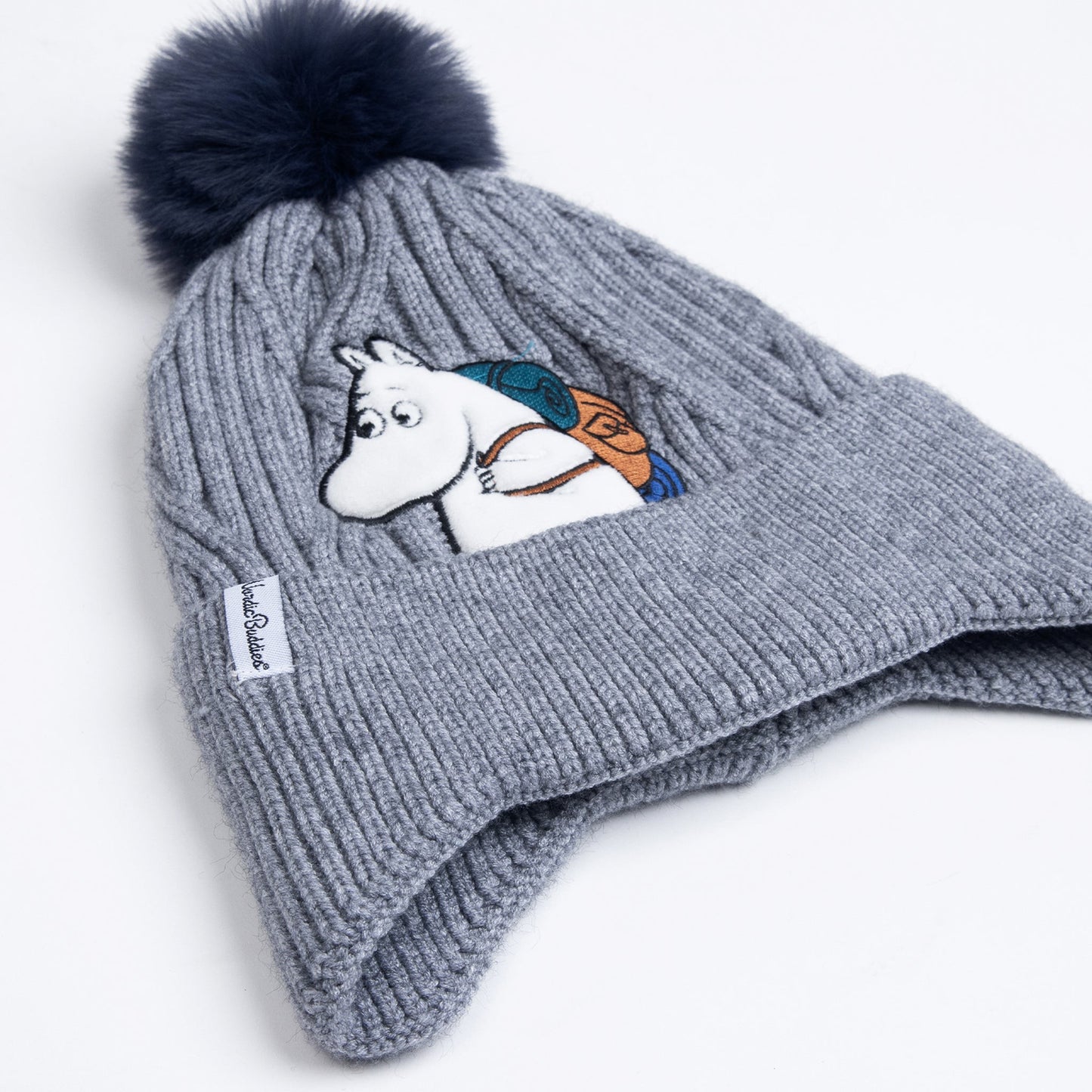 Moomintroll Winter Beanie Kids - Grey